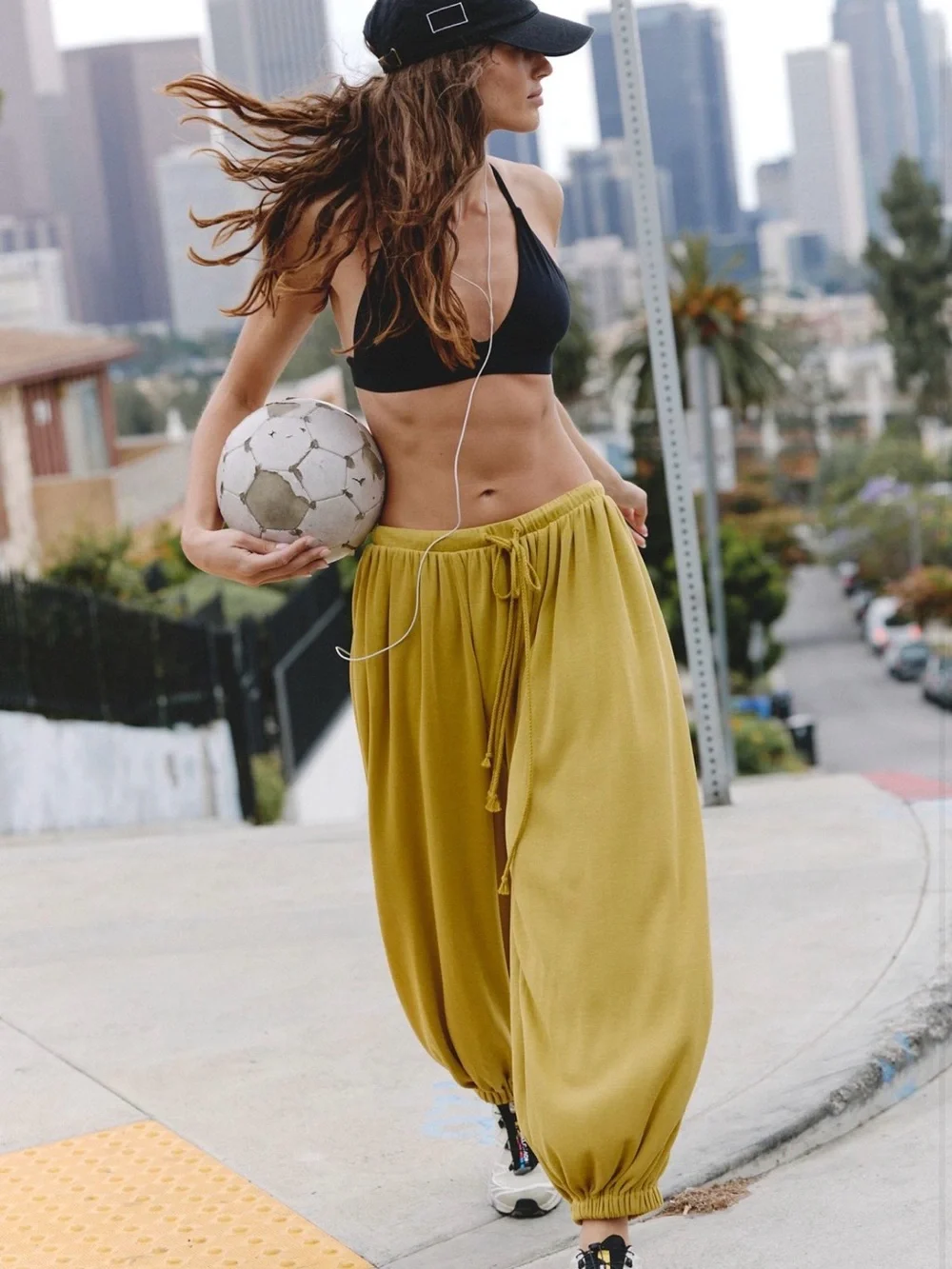 Free People Movement Lime Drawstring Momentum Pants